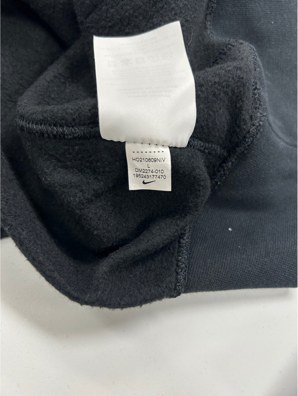 Nike Black Hoodie with French Fries Graphic - Picture 6 of 6